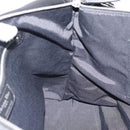 Christian Dior Canage Granville Hand Bag Leather 2way Black Silver Auth 188010V-23