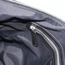 Christian Dior Canage Granville Hand Bag Leather 2way Black Silver Auth 188010V-25