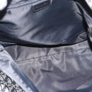 Christian Dior Trotter Shoulder Bag Canvas Black Silver Auth 188011V-11