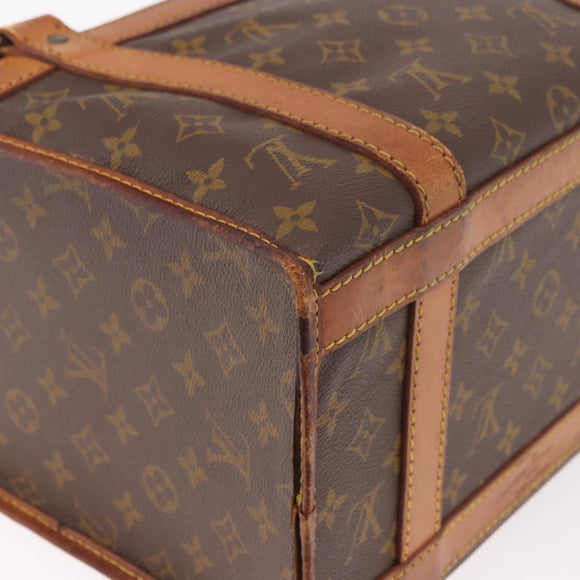 LOUIS VUITTON Monogram Sac Chasseur 30 Boston Bag LV Auth 188014