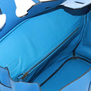 HERMES Birkin 35 Hand Bag Leather Blue Gold Auth 188015SM-27