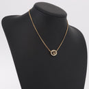 Christian Dior Necklace metal Gold Tone Auth 188025V-14