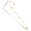 Christian Dior Necklace metal Gold Tone Auth 188025V-2