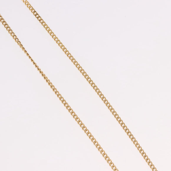 Christian Dior Necklace metal Gold Tone Auth 188025V