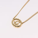 Christian Dior Necklace metal Gold Tone Auth 188025V-9