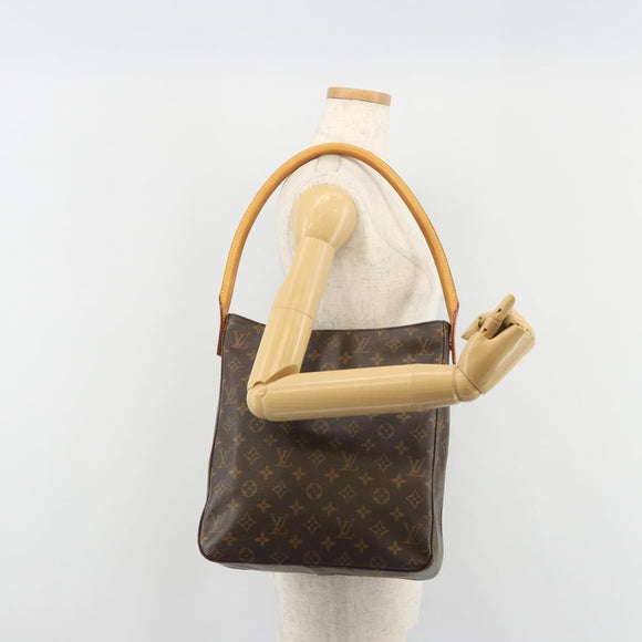 LOUIS VUITTON Monogram Looping GM Shoulder Bag M51145 LV Auth 188042V