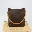 LOUIS VUITTON Monogram Looping GM Shoulder Bag M51145 LV Auth 188042V-12