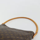LOUIS VUITTON Monogram Looping GM Shoulder Bag M51145 LV Auth 188042V-8