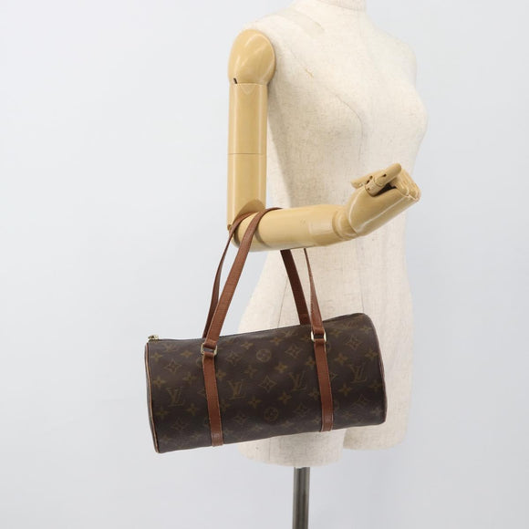 LOUIS VUITTON Monogram Papillon 30 Hand Bag Vintage M51365 LV Auth 188043