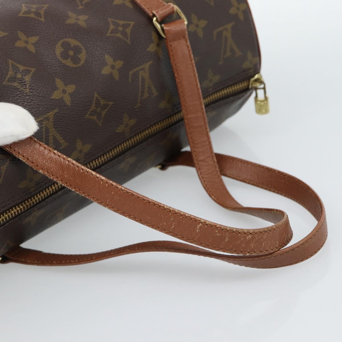 LOUIS VUITTON Monogram Papillon 30 Hand Bag Vintage M51365 LV Auth