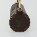 LOUIS VUITTON Monogram Papillon Pouch LV Auth 188044-3