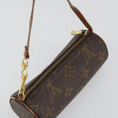 LOUIS VUITTON Monogram Papillon Pouch LV Auth 188044-6