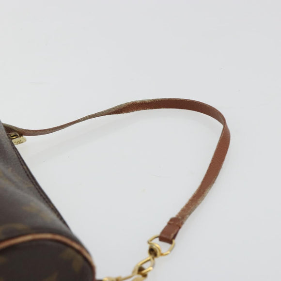 LOUIS VUITTON Monogram Papillon Pouch LV Auth 188044