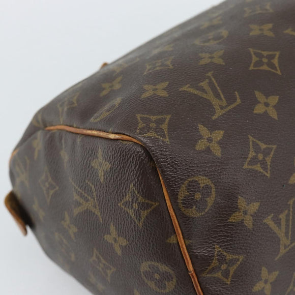LOUIS VUITTON Monogram Speedy 25 Hand Bag M41528 LV Auth 188045A