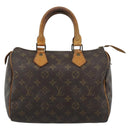 LOUIS VUITTON Monogram Speedy 25 Hand Bag M41528 LV Auth 188045A-13
