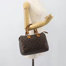 LOUIS VUITTON Monogram Speedy 25 Hand Bag M41528 LV Auth 188045A-24