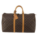 LOUIS VUITTON Monogram Keepall 50 Boston Bag M41426 LV Auth 188047SAV-13