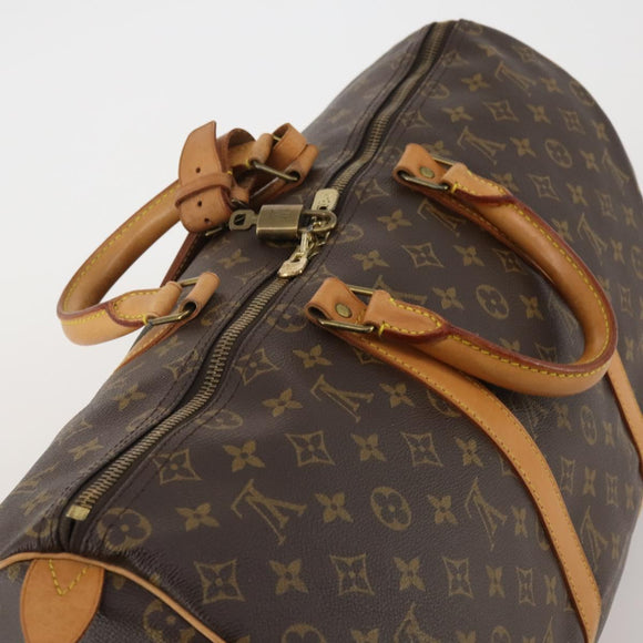 LOUIS VUITTON Monogram Keepall 50 Boston Bag M41426 LV Auth 188047SAV