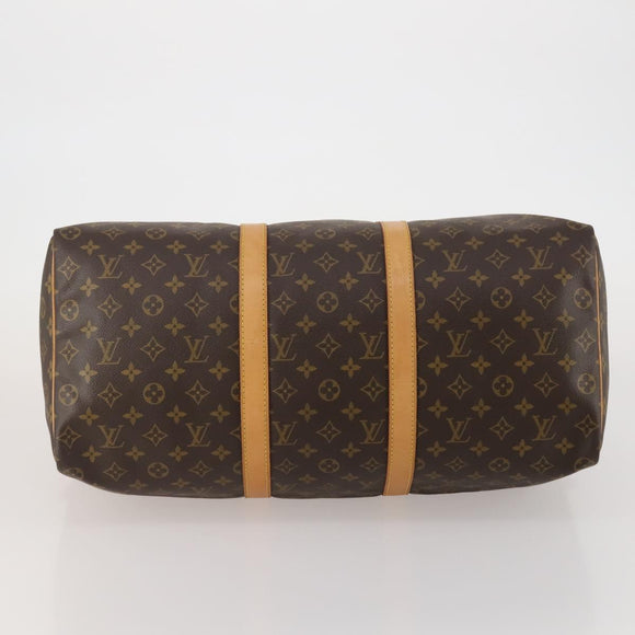 LOUIS VUITTON Monogram Keepall 50 Boston Bag M41426 LV Auth 188047SAV