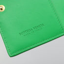 BOTTEGA VENETA MAXI INTRECCIATO Cassette Wallet Leather Green Auth 188052A-17