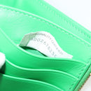 BOTTEGA VENETA MAXI INTRECCIATO Cassette Wallet Leather Green Auth 188052A-23