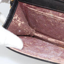 CHANEL Matelasse Chain Shoulder Bag Lamb Skin Black Gold CC Auth 188053-19