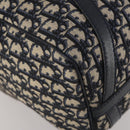Christian Dior Trotter Canvas Boston Bag Navy Auth 188054-11