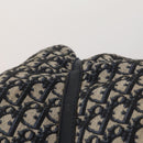 Christian Dior Trotter Canvas Boston Bag Navy Auth 188054-14