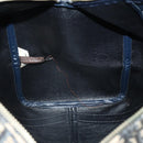 Christian Dior Trotter Canvas Boston Bag Navy Auth 188054-17