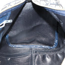 Christian Dior Trotter Canvas Boston Bag Navy Auth 188054-18