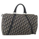 Christian Dior Trotter Canvas Boston Bag Navy Auth 188054-1