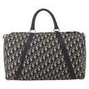 Christian Dior Trotter Canvas Boston Bag Navy Auth 188054-3