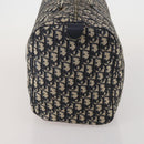 Christian Dior Trotter Canvas Boston Bag Navy Auth 188054-4