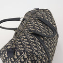 Christian Dior Trotter Canvas Boston Bag Navy Auth 188054-6