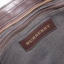 BURBERRY Nova Check Shoulder Bag Canvas Beige Auth 188055A-17