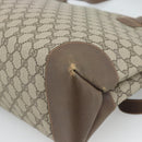 GUCCI GG Supreme Tote Bag PVC Beige Auth 188057-15
