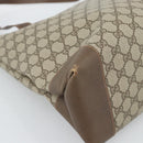 GUCCI GG Supreme Tote Bag PVC Beige Auth 188057-16