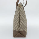 GUCCI GG Supreme Tote Bag PVC Beige Auth 188057-3