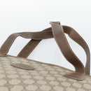 GUCCI GG Supreme Tote Bag PVC Beige Auth 188057-8