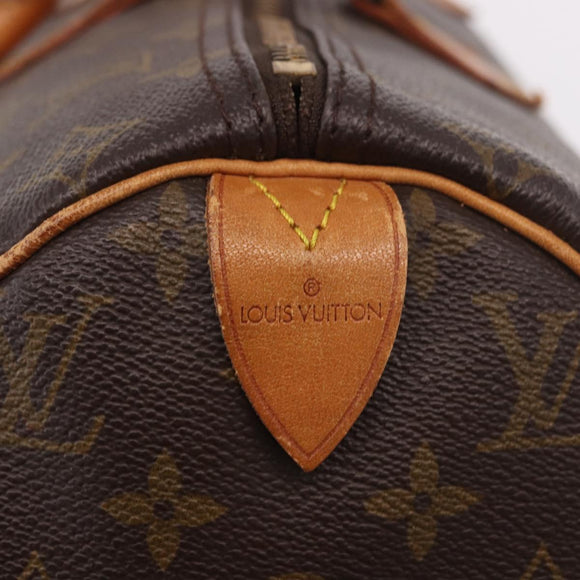 LOUIS VUITTON Monogram Speedy 40 Hand Bag M41522 LV Auth 188058