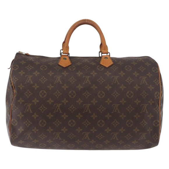 LOUIS VUITTON Monogram Speedy 40 Hand Bag M41522 LV Auth 188058