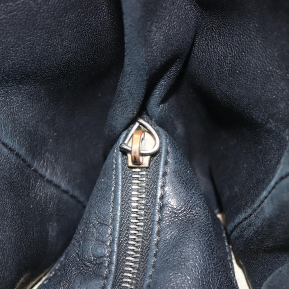 BOTTEGA VENETA INTRECCIATO Hobo Shoulder Bag Leather Black 145552 Auth 188067