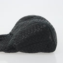 BOTTEGA VENETA INTRECCIATO Hobo Shoulder Bag Leather Black 145552 Auth 188067-4