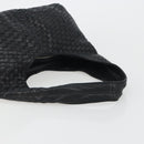 BOTTEGA VENETA INTRECCIATO Hobo Shoulder Bag Leather Black 145552 Auth 188067-7