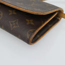LOUIS VUITTON Monogram Pochette Twin GM Shoulder Bag M51852 LV Auth 188073-15