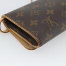 LOUIS VUITTON Monogram Pochette Twin GM Shoulder Bag M51852 LV Auth 188073-18