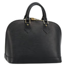 LOUIS VUITTON Epi Alma Hand Bag Noir Black M52142 LV Auth 188076V-1