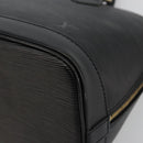 LOUIS VUITTON Epi Alma Hand Bag Noir Black M52142 LV Auth 188076V-10