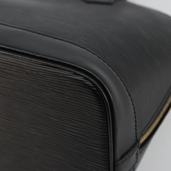 LOUIS VUITTON Epi Alma Hand Bag Noir Black M52142 LV Auth 188076V