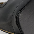 LOUIS VUITTON Epi Alma Hand Bag Noir Black M52142 LV Auth 188076V-13